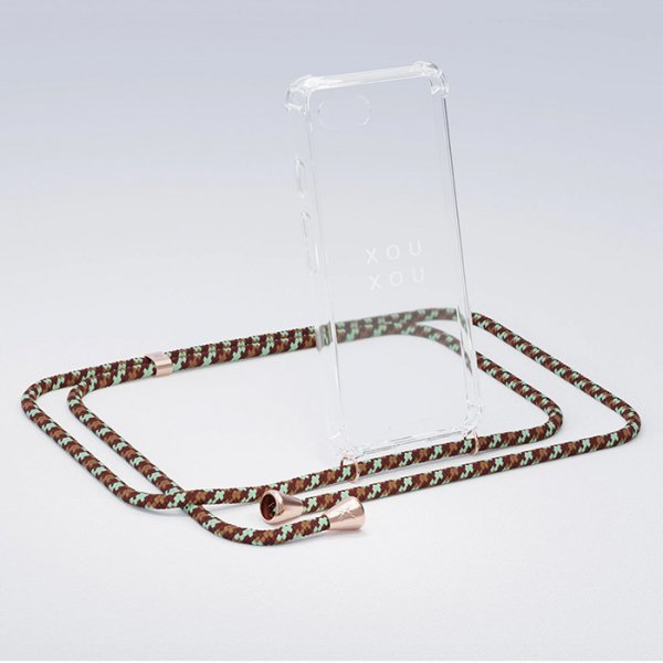 <img class='new_mark_img1' src='//img.shop-pro.jp/img/new/icons8.gif' style='border:none;display:inline;margin:0px;padding:0px;width:auto;' />XOUXOU / Basic Necklace - Copper Camouflag - iPhone
