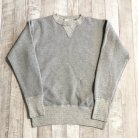 【TWO MOON】 no. 92022 V-gusset Set-in sleeve sweatshirts gray