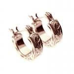 14K PG ハワイアンジュエリー　Lono フープピアス［片耳］ 14K PG ハワイアンジュエリー Lono フープピアス［片耳］ フープ