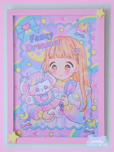 オリジナルフレーム 複製イラスト 13 Fancy Dreamer 95 キラキラヘアーのおともだち Fancy Surprise