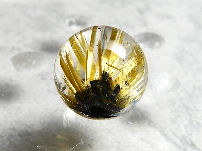 太陽ルチル タイチンルチルゴールドルチルクォーツ 金針水晶