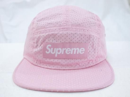 supreme perforated camp cap
