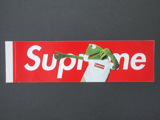 Supreme Kermit The Frog Box Logo Sticker ボックスロゴステッカー カーミット レッド 赤 シュプリーム ブランド古着の買取販売フォーサイト オンラインストア