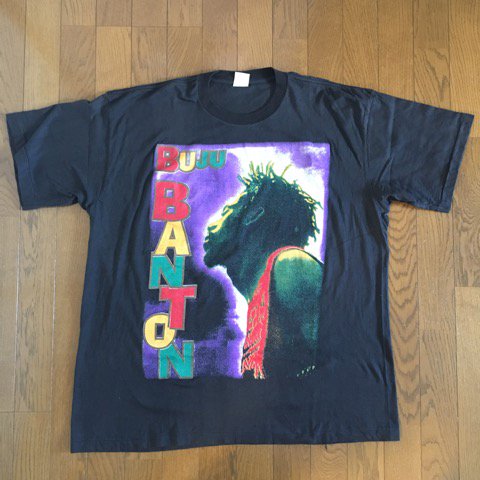 vintage buju banton t shirt