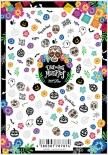 ネイルシール Sha-Nail Pro 写ネイルPro S&P-001 Skull&Pumpkin / スカル&パンプキン