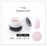 <img class='new_mark_img1' src='//img.shop-pro.jp/img/new/icons15.gif' style='border:none;display:inline;margin:0px;padding:0px;width:auto;' />Sha-Nail Pro 写ネイルPro Creative Gel クリエイティブジェル カラージェル 4g 009 ミルキーピンク