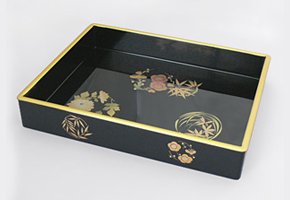 72h限定 お値下げ!! 志野流香道具 重硯 十組 桑 - 美術品