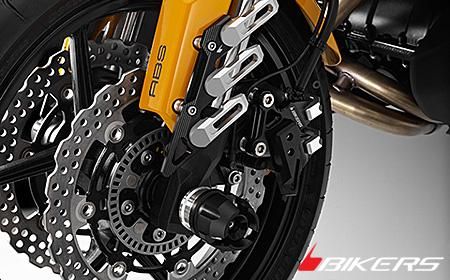 フロントキャリパー ブレーキ ガード Cbr1000rr Bikers バイカーズ Kkk Cbr250r Mc41 Mc22 Mc21 Nsr250r Cbr25rr タイ トップブリッジ キャリパーサポート ブレーキ Pcx Zoomer X