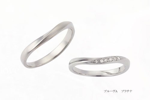 プルーヴA プラチナ900（Pt900） 7～9万円台　結婚指輪