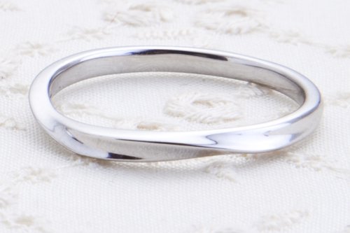 結婚指輪　K18ホワイトゴールド　4万円台