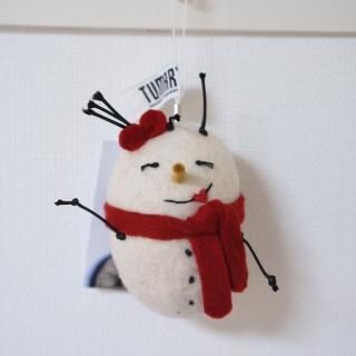 キルギス TUMAR オーナメント 雪だるま1