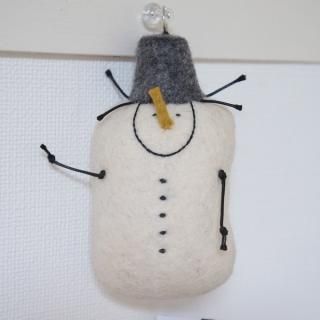 キルギス TUMAR オーナメント 雪だるま2