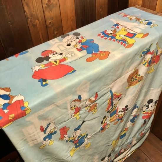 Vintage Disney Flat Sheets ディズニー シーツ Toys Junks Hakidame