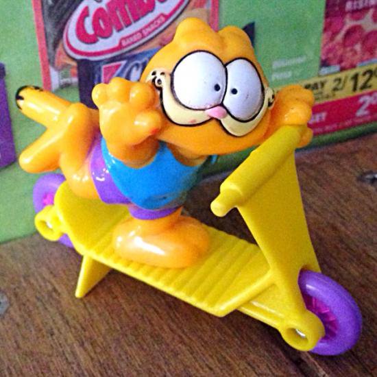 C Garfield Mcdnald S ガーフィールド Toys Junks Hakidame