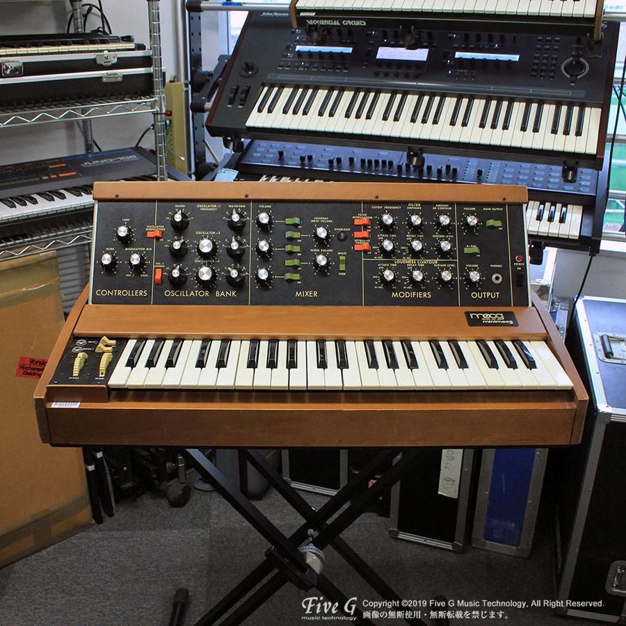 Moog Minimoog 前期型 ヴィンテージ Vintage シンセサイザー キーボード Five G Music Technology