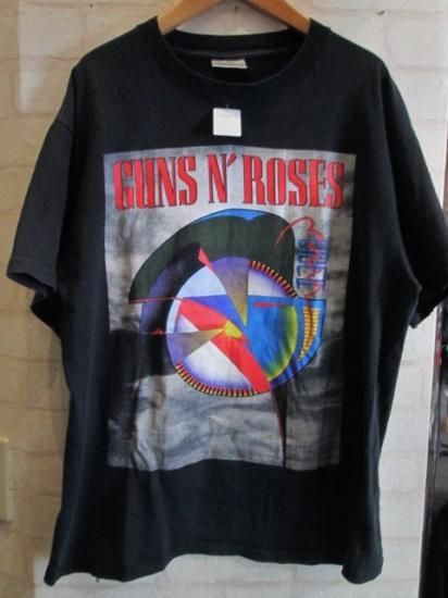 Guns N Roses ガンズ アンド ローゼス Use Your Illusion World Tour 1992 Tシャツ 高円寺 古着屋 Mad Section マッドセクション