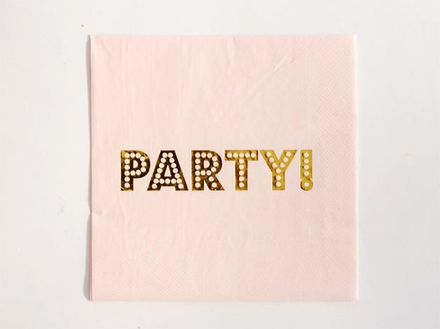 ペーパーナプキン PARTY 20枚入 - Ginger ray