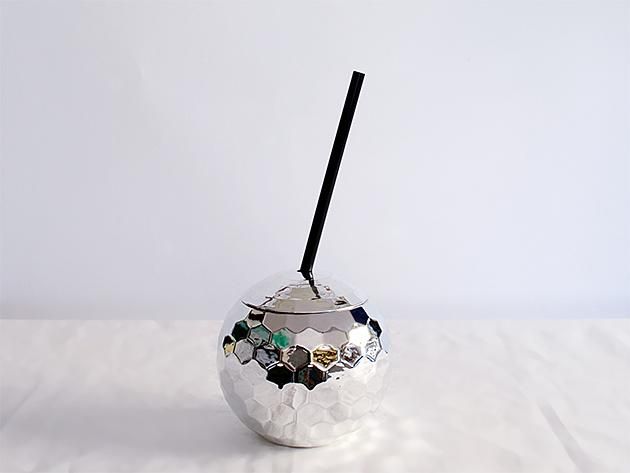ミラーボール型 プラスチックカップ 1個入 - TalkingTables