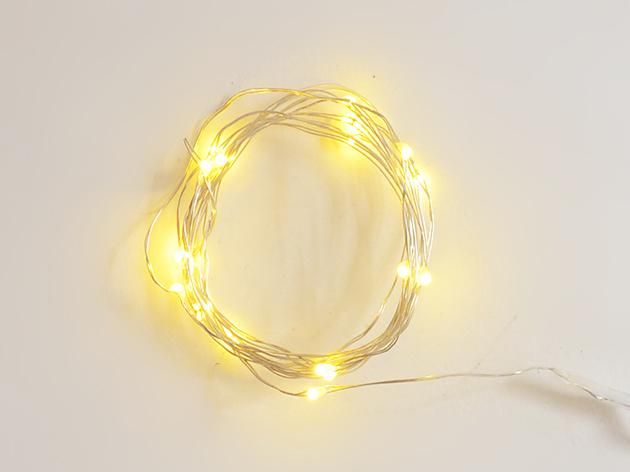 ジュエリーライト LED 【50球・電球色】5m