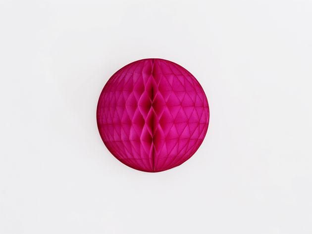 12.5cm ハニカムボール チェリーピンク