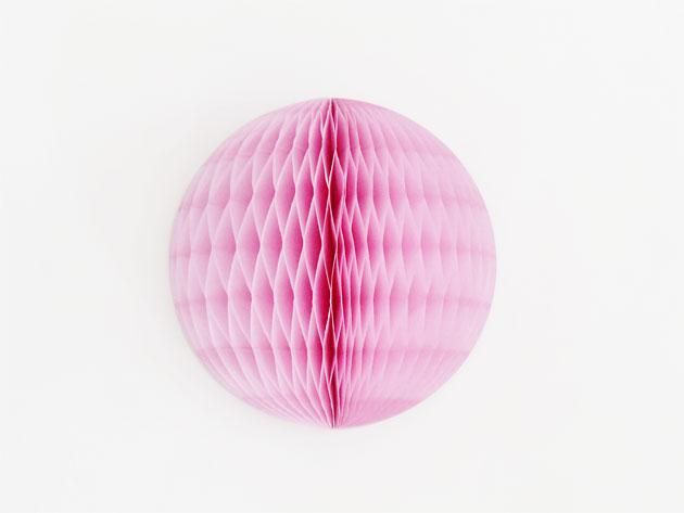 20cm ハニカムボール ローズピンク