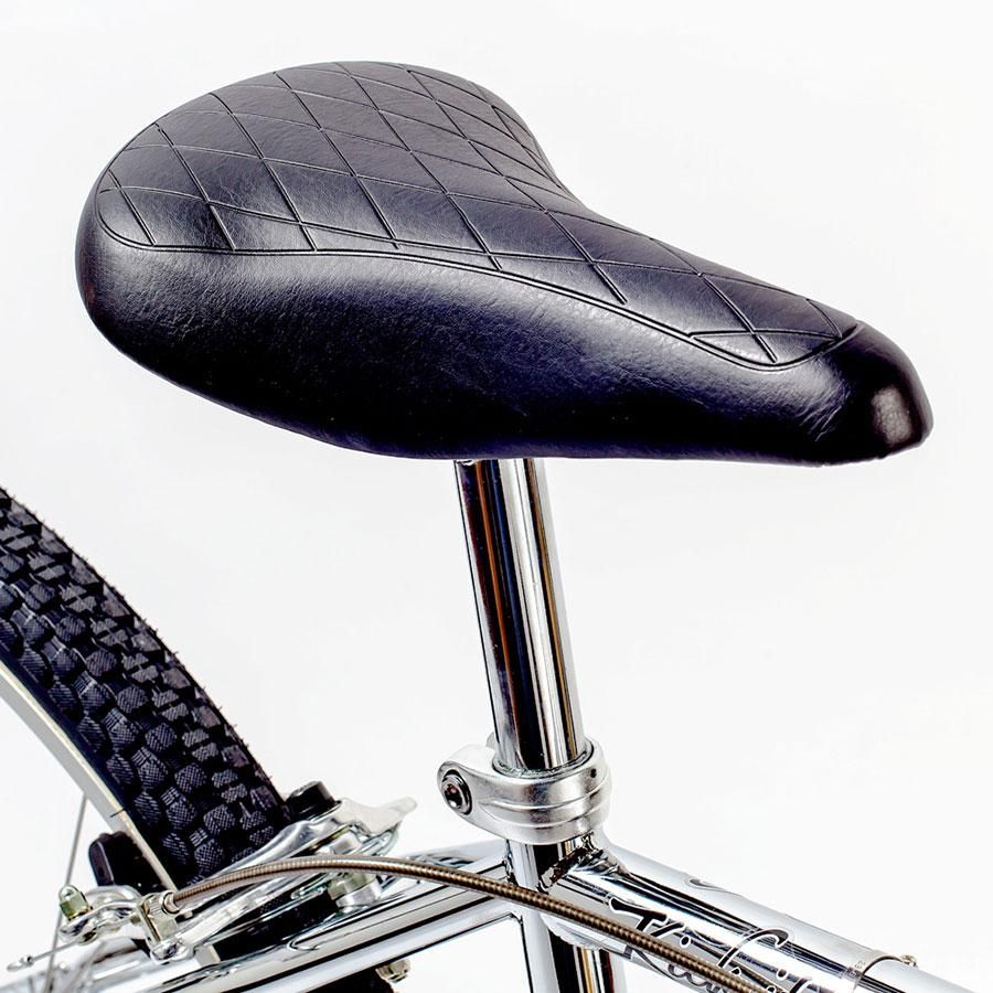 BMX Laid Back seatpost SEAT POST Layback W SUPPORT 22.2