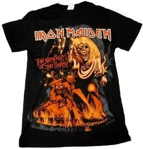 iron maiden number of the beast Tシャツ バンドtシャツ shop no