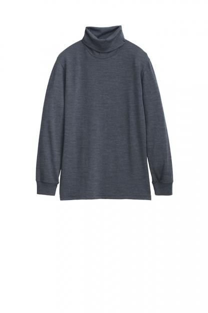 graphpaperwashable wool high neck tee graphpaper
