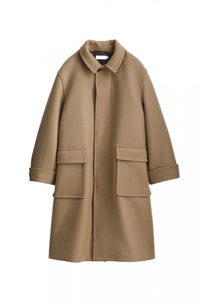 Very Goods | GraphpaperWool Cashmere Melton Coat - Graphpaper