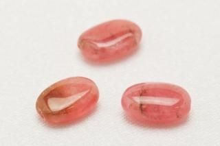 【6mm×8mm】オーバル インカローズ 1粒売り バラ売り ビーズ (穴あき)激安