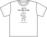 <img class='new_mark_img1' src='https://img.shop-pro.jp/img/new/icons1.gif' style='border:none;display:inline;margin:0px;padding:0px;width:auto;' />GO TO THE HERO SHOW! Tシャツ 子供用