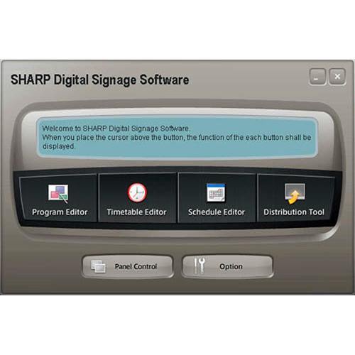 シャープ Sharp PN-SS01 Sharp Digital Signage Software (SDSS) - プロジェクターの通販専門店