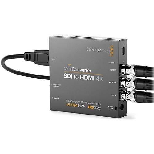 ブラックマジックblackmagic SDI to HDMI 6G コンバーター Mini Converters – Tech Specs | Blackmagic Design