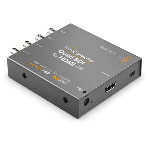 ブラックマジックデザイン Blackmagic Design Mini Converter Quad SDI to HDMI 4K -  プロジェクターの通販専門店