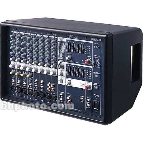 ヤマハ Yamaha EMX512SC Powered Mixer and S115V Speaker Pair B&H