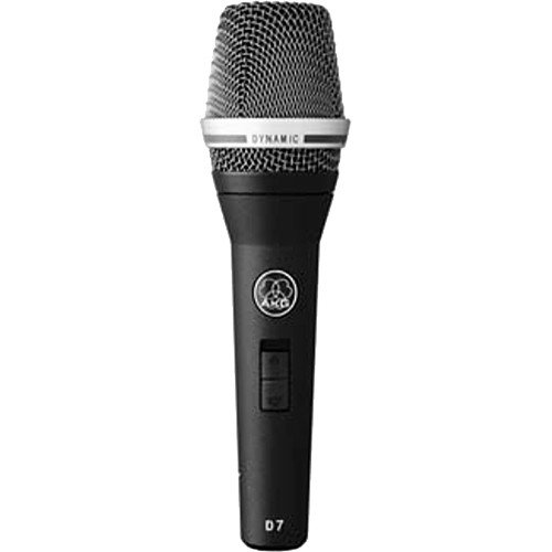 AKG D7 (S) Reference Dynamic Vocal Microphone with On/Off Switch -  プロジェクターの通販専門店