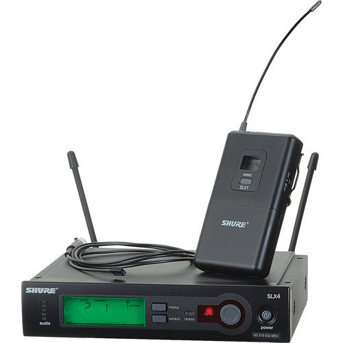 シュアー Shure SLX Wireless Microphone Kit - Includes: SLX4 Diversity Receiver,  SLX1 Bodypack - プロジェクターの通販専門店