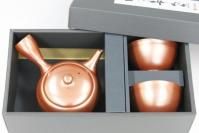 常滑焼朱泥京形急須五客セット - 常滑焼急須 宇幸窯 通販サイト