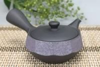 常滑焼黒窯変十角紫彩急須 - 常滑焼急須 宇幸窯 通販サイト