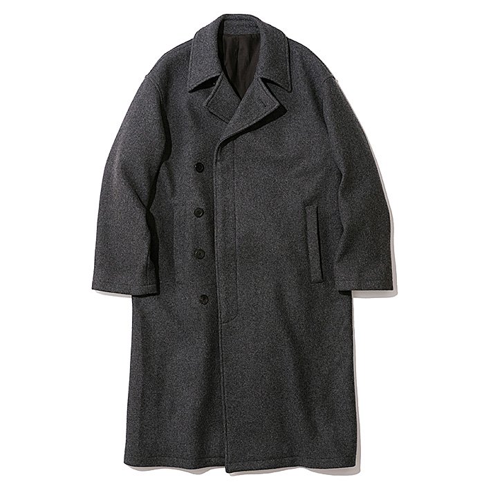 THE NERDYS (ナーディーズ) / WOOL melton coat (ウールメルトンコート