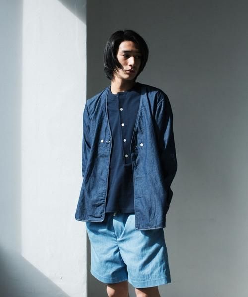 Efilevol エフィレボル Denim Shirt Cardigan デニムシャツカーディガン Efilevol エフィレボル The Nerdys ザ ナーディーズ 公式通販 Bin ビン 中目黒 Bin ビン 富山