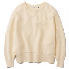 .efiLevol(եܥ) / Fatsleeve Knitted Pullover Wʥեåȥ꡼֥˥åȥץ륪С