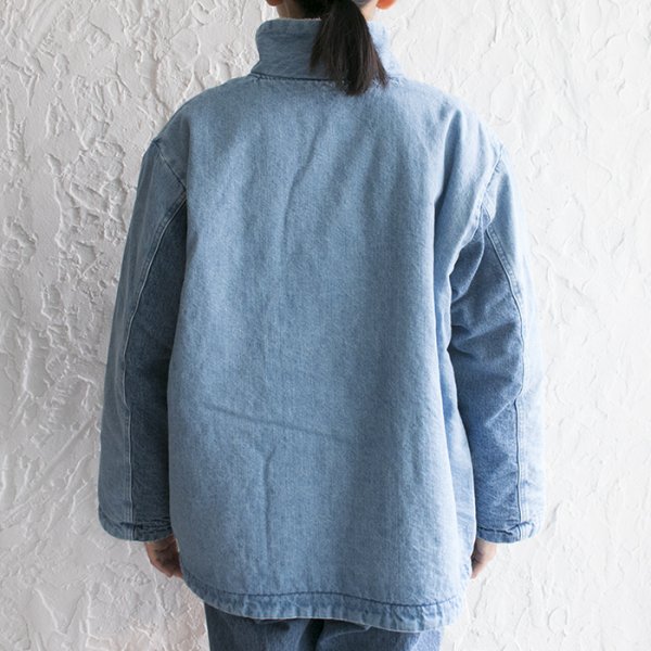 efiLevol(エフィレボル) / Loose Denim × Boa Jacket W（ルーズデニム