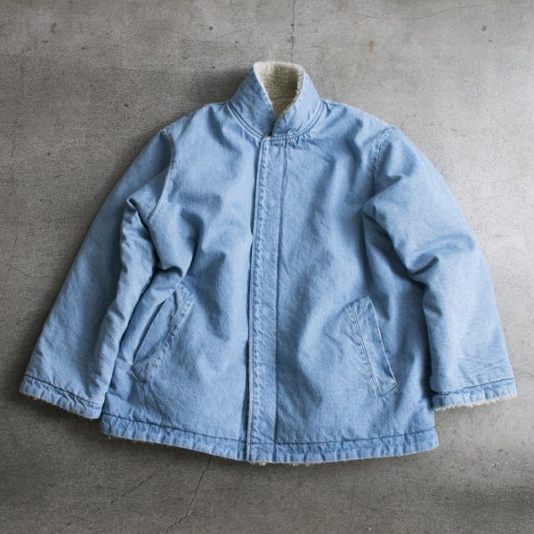 efiLevol(エフィレボル) / Loose Denim × Boa Jacket W（ルーズデニム