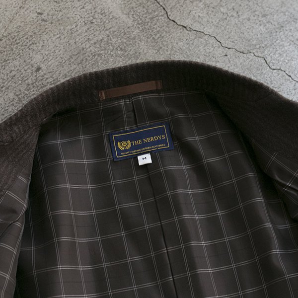 THE NERDYS(ナーディーズ) / SEEASUCKER wool sack jacket（シア