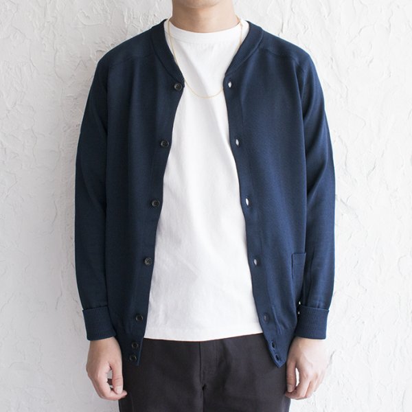 THE NERDYS(ナーディーズ) / NAVY cardigan（ネイビーカーディガン