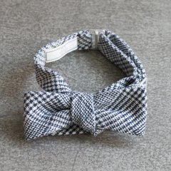 IVY PREPSTER / Fallbrook Check Plaid Sq. Bow Tie