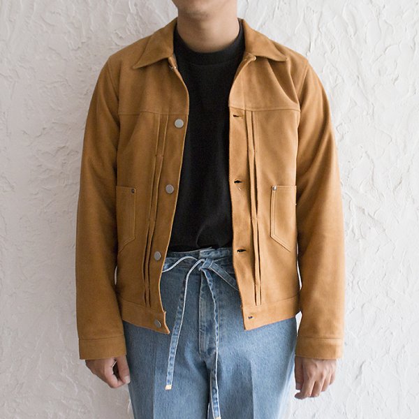 純正新作 【冬物最終SALE！】A.P.C. スウェードレザーコート