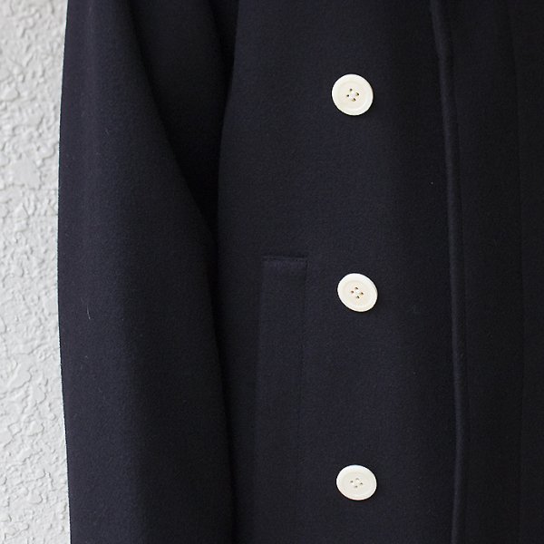 THE NERDYS (ナーディーズ) / WOOL melton coat (ウールメルトンコート