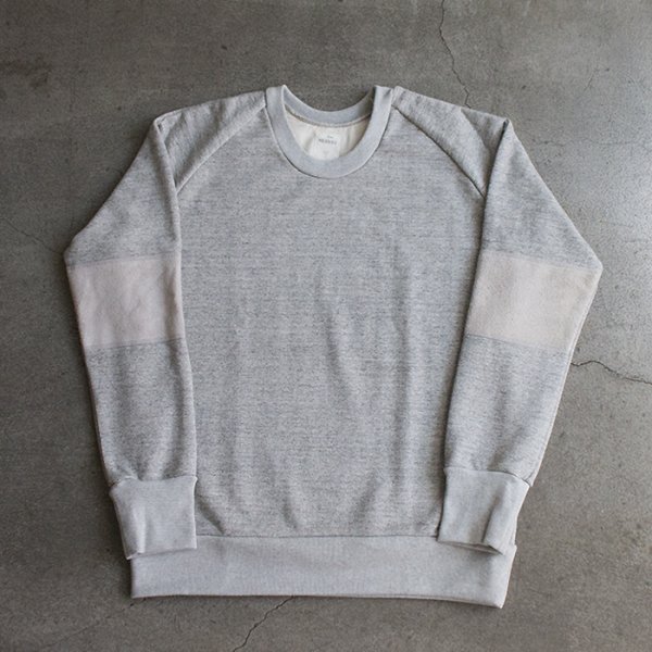 THE NERDYS (ナーディーズ) / ELBOWPAD crew sweat (エルボーパッチ